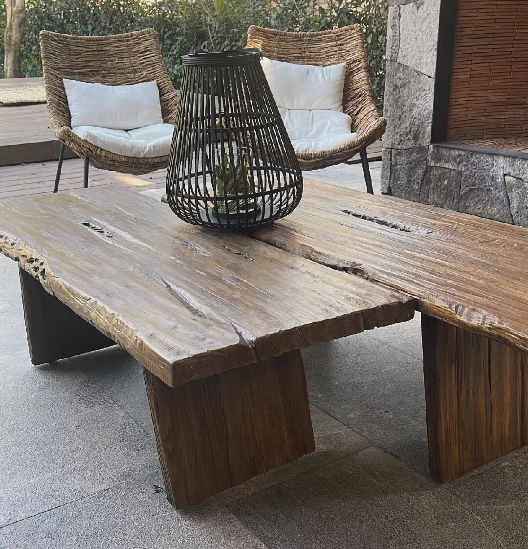 Mesa centro cantos vivos [desde $6,500]